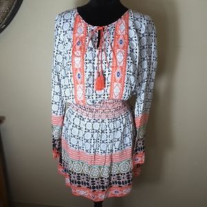 Chelsea & Violet Multicolor Bono Dress Sz L
